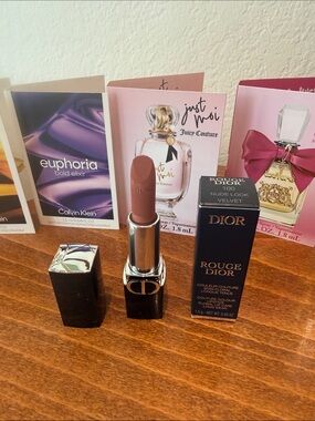 Dior Rouge Travel Lipstick in 100 Nude Look Velvet